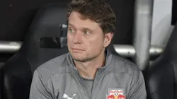 Fernando Seabra técnico do Bragantino durante partida contra o Botafogo - Foto: Thiago Ribeiro/AGIF