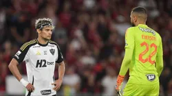 Gustavo Scarpa jogador do Atlético-MG lamenta durante partida contra o Flamengo - Foto: Thiago Ribeiro/AGIF
