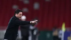 Arthur Elias comandando a seleção durante a Copa América. Foto: Lívia Villas Boas/CBF