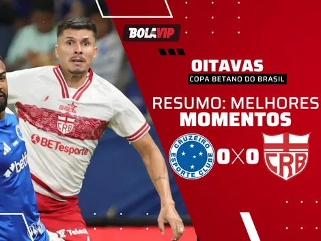 Cruzeiro e CRB empatam sem gols pela Copa Betano do Brasil