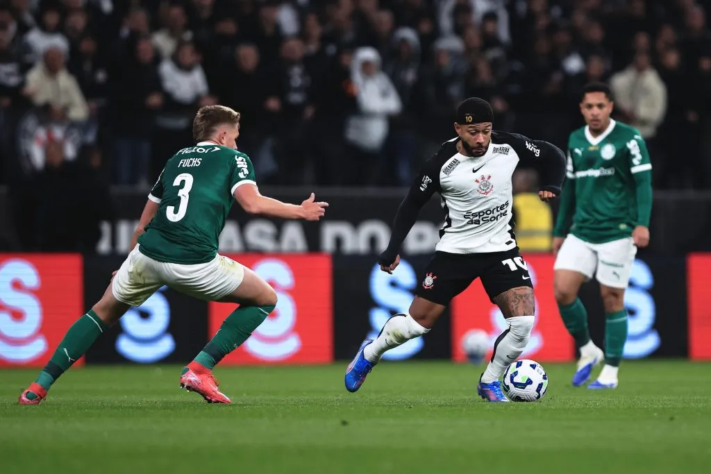 Corinthians x Palmeiras. Foto: Ettore Chiereguini/AGIF