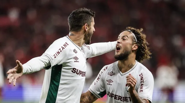 Fluminense vence Inter na Copa do Brasil. FOTO: LUCAS MERÇON / FLUMINENSE F.C.