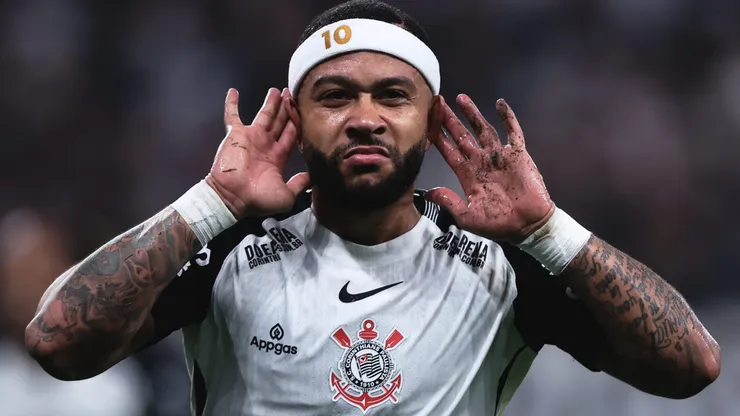 Memphis Depay não vai sair do Corinthians.
