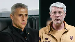 Duelo entre Crespo e Odair Hellmann chama atenção