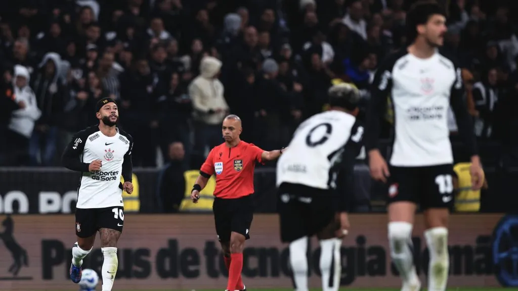 Corinthians venceu o clássico por 1 a 0. Foto: Ettore Chiereguini/AGIF