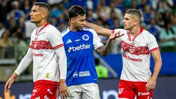 Kaio Jorge jogador do Cruzeiro durante partida contra o CRB no estadio Mineirao pelo campeonato Copa Do Brasil 2025. Foto: Fernando Moreno/AGIF