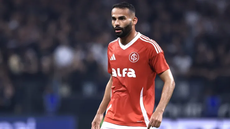 Thiago Maia jogador do Internacional durante partida contra o Corinthians no estadio Arena Corinthians pelo campeonato Brasileiro A 2025. (Marcello Zambrana/AGIF)