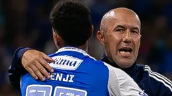 Leonardo Jardim durante jogo no Mineirão contra o Palmeiras.