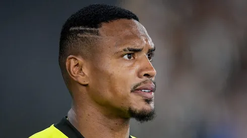 RJ - RIO DE JANEIRO - 27/05/2025 - COPA LIBERTADORES 2025, BOTAFOGO X UNIVERSIDAD DE CHILE - John goleiro do Botafogo durante partida contra o Universidad de Chile no estadio Engenhao pelo campeonato Copa Libertadores 2025.