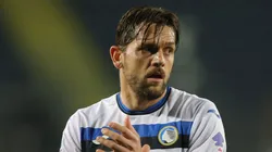 Rafael Tolói durante jogo pela Atalanta.