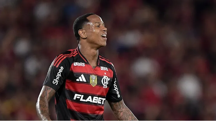 Wallace Yan no Flamengo. Foto: Thiago Ribeiro/AGIF