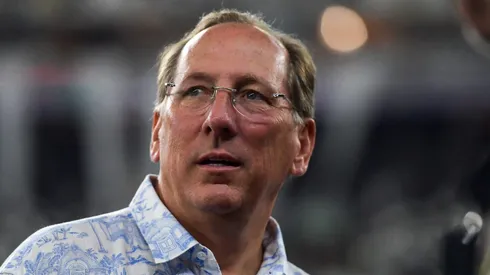 RJ - RIO DE JANEIRO - 26/07/2025 - BRASILEIRO A 2025, BOTAFOGO X CORINTHIANS - John Textor CEO do Botafogo durante partida contra o Corinthians no estadio Engenhao pelo campeonato Brasileiro A 2025.