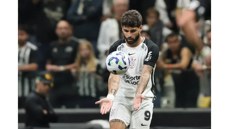 Yuri Alberto joga só dois jogos e lidera ranking da Fiel no Corinthians em julho. Foto: Gilson Lobo/AGIF