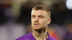 Lucas Beltrán em ação pela Fiorentina.