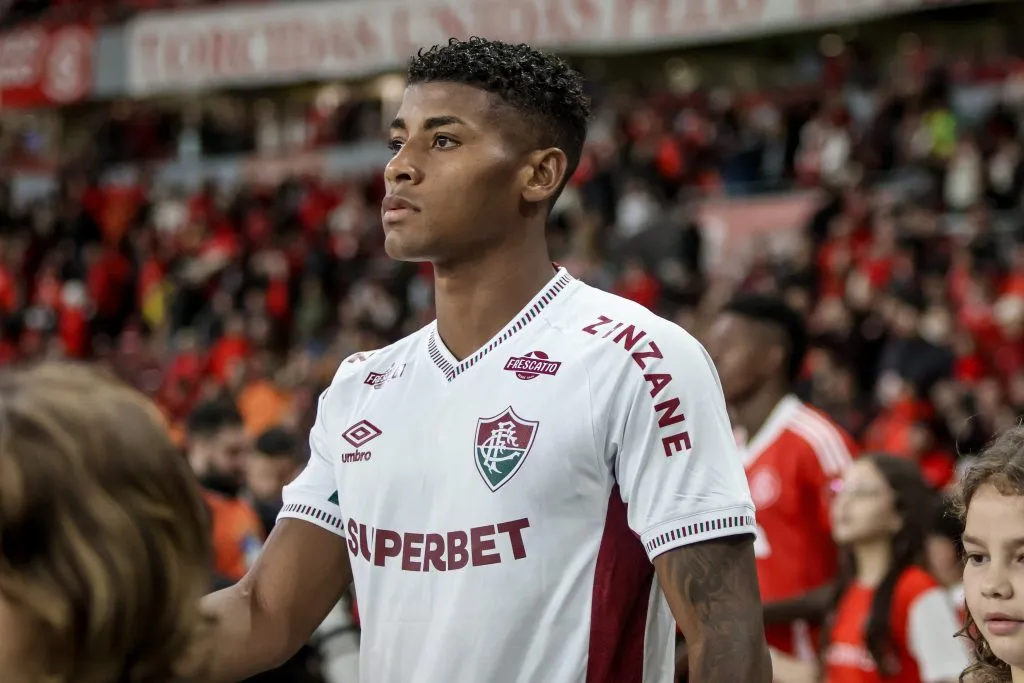 RS – PORTO ALEGRE – 30/07/2025 – COPA DO BRASIL 2025, INTERNACIONAL X FLUMINENSE – Hercules jogador do Fluminense durante partida contra o Internacional no estadio Beira-Rio pelo campeonato Copa Do Brasil 2025. Foto: Lucas Gabriel Cardoso/AGIF