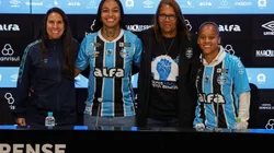 Apresentação das novas Mosqueteiras. Foto: Angelo Pieretti/Grêmio FBPA