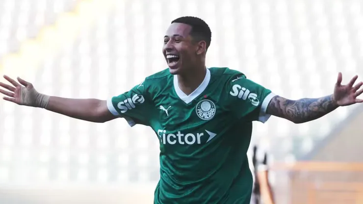 Palmeiras assina contrato com Juan Gabriel e estipula multa maior que a de Endrick e Estêvão - Foto DivulgaçãoPalmeiras