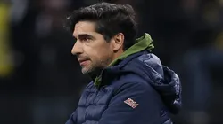 Abel Ferreira pode deixar o Palmeiras se for eliminado para o Corinthians. Foto: Cesar Greco/SEP