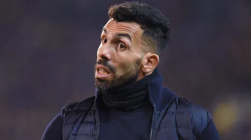 Tévez conversa com Portilla para que volante não tente uma saída forçada do Tallares para o Galo.