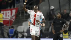 Ricardo Mathias, atacante do Internacional em partida do campeonato brasileiro (Foto: Miguel Schincariol/Miguel Schincariol)