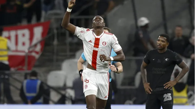 Ricardo Mathias, atacante do Internacional em partida do campeonato brasileiro (Foto: Miguel Schincariol/Miguel Schincariol)