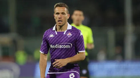 Arthur se destacou pela Fiorentina. Photo by Gabriele Maltinti/Getty Images