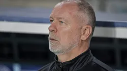 Mano Menezes, técnico do Grêmio, durante partida contra o Fluminense no estadio Maracana pelo campeonato Brasileiro A 2025. Foto: Thiago Ribeiro/AGIF
