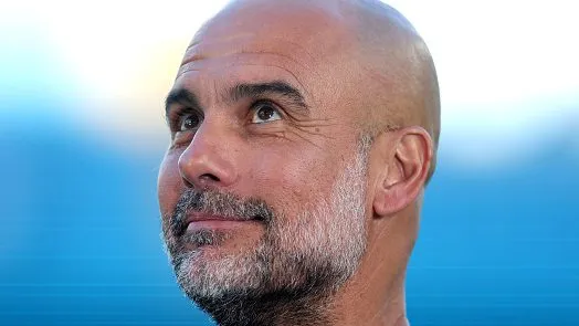 Guardiola durante partida. Foto: Carl Recine/Getty Images