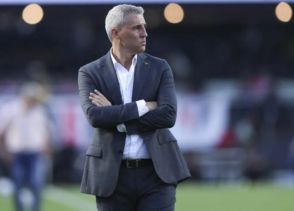 Crespo voltou para o São Paulo e conseguiu recuperar o clube até o momento. (Photo by Alexandre Schneider/Getty Images)