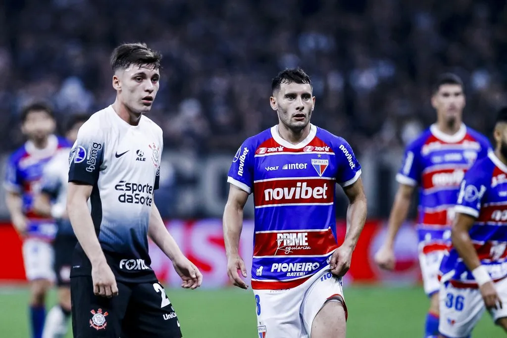 O Fortaleza nunca venceu o Corinthians jogando em São Paulo. Foto: Marco Miatelo/AGIF