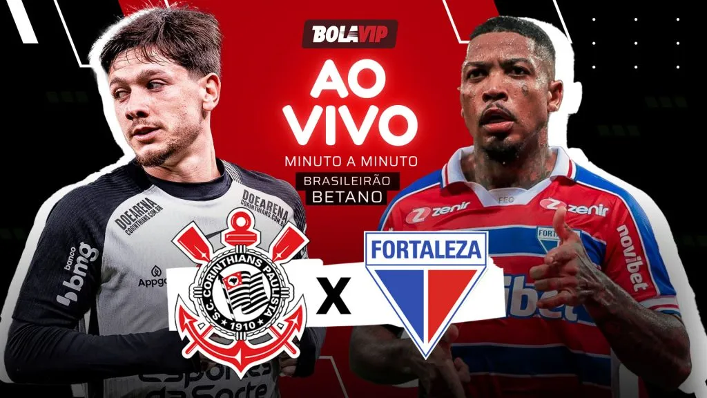 Corinthians x Fortaleza foi transmitido ao vivo pelo Bolavip Brasil