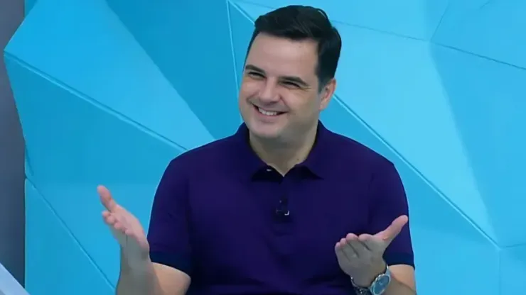 Chico Garcia, jornalista da TV Bandeirantes. Foto: Reprodução.