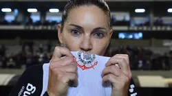 Zanotti, meia do Corinthians decidiu o clássico contra o Palmeiras no Paulistão Feminino, colocando o alvinegro no topo da tabela