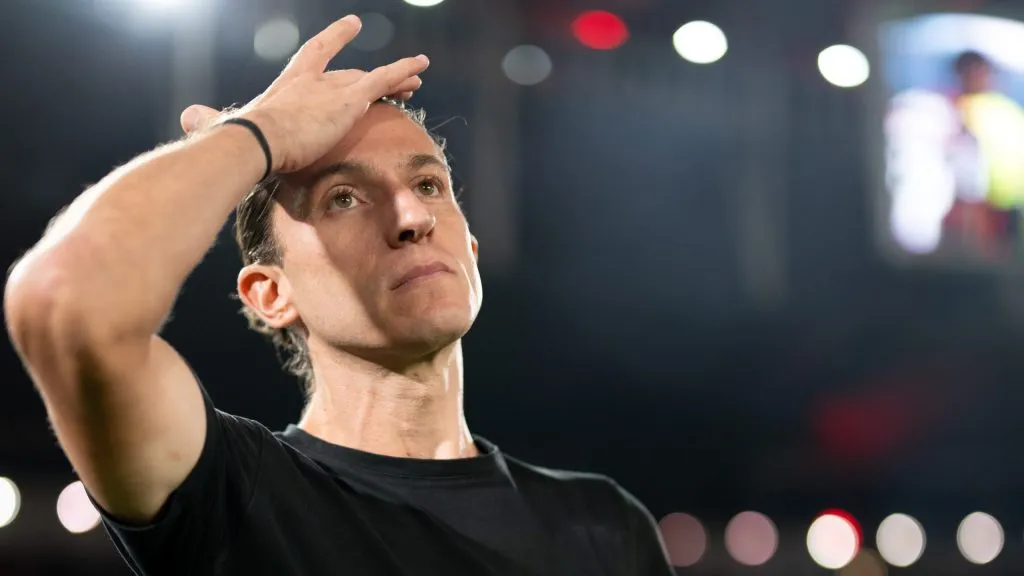 Filipe Luís técnico do Flamengo – Foto: Jorge Rodrigues/AGIF