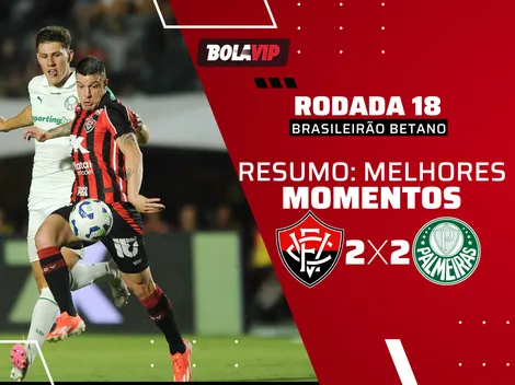 Vitória empata com Palmeiras pelo Brasileirão Betano