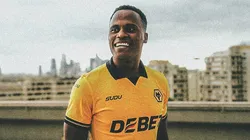 Jhon Arias, marca pelo Wolves e arranca elogios da torcida do ex-clube, o Fluminense nas redes sociais