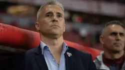 Hernan Crespo tecnico do Sao Paulo durante partida contra o Internacional. Foto: Maxi Franzoi/AGIF