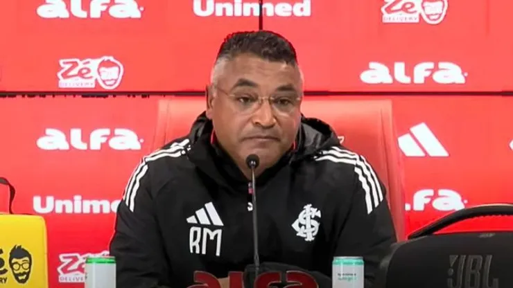 Roger Machado, técnico do Internacional assumiu a responsabilidade pelo resultado frustrante e casa e justificou as mudanças ousadas no elenco