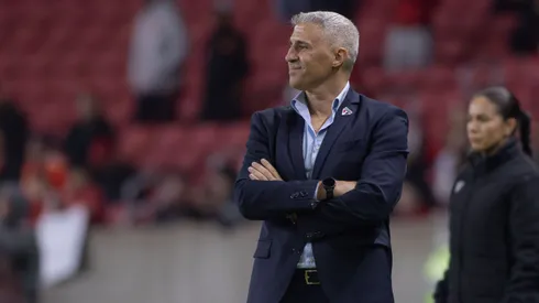 Hernán Crespo, técnico do São Paulo. Foto: Maxi Franzoi/AGIF.