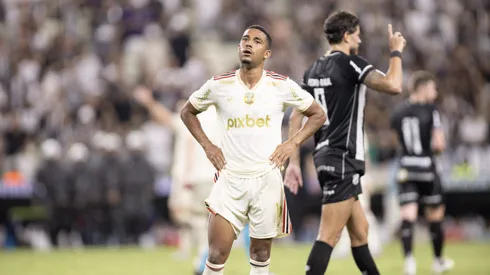 Flamengo ficou na igualdade com o Ceará. Foto: Baggio Rodrigues/AGIF.