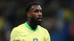 Gerson durante partida pela Seleção Brasileira