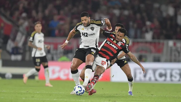 Atlético-MG e Flamengo voltarão a se enfrentar na Copa Betano do Brasil. Foto: Thiago Ribeiro/AGIF.