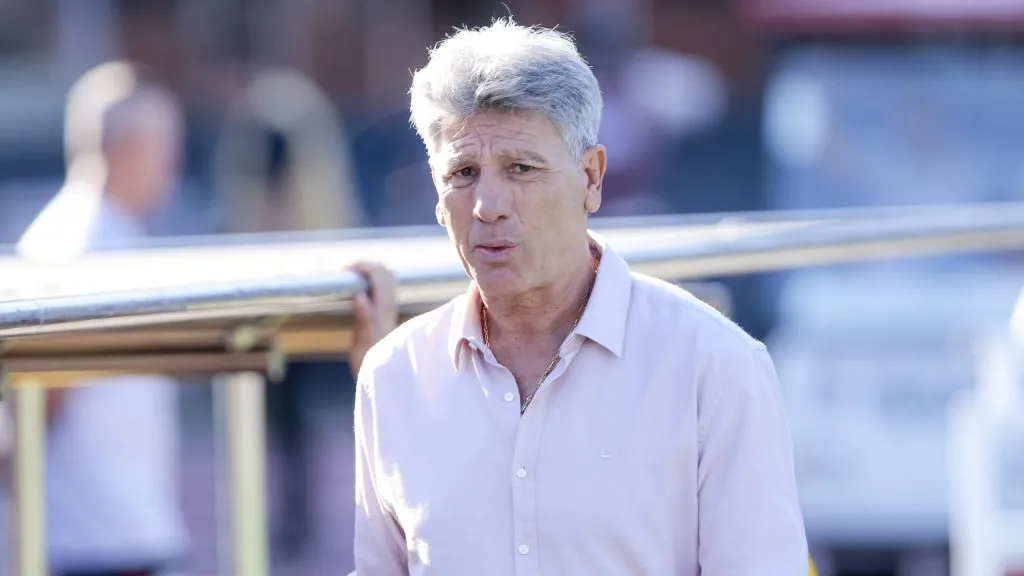 Renato Gaucho tecnico do Fluminense pediu a contratação de Cristaldo. Foto: Marco Miatelo/AGIF