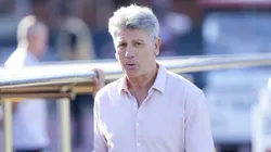 Renato Gaucho tecnico do Fluminense durante partida contra o Sao Paulo no estadio Morumbi pelo campeonato Brasileiro A 2025. Foto: Marco Miatelo/AGIF