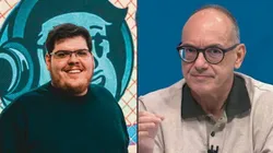 Lédio Carmona e Casemiro Miguel em programa esportivo