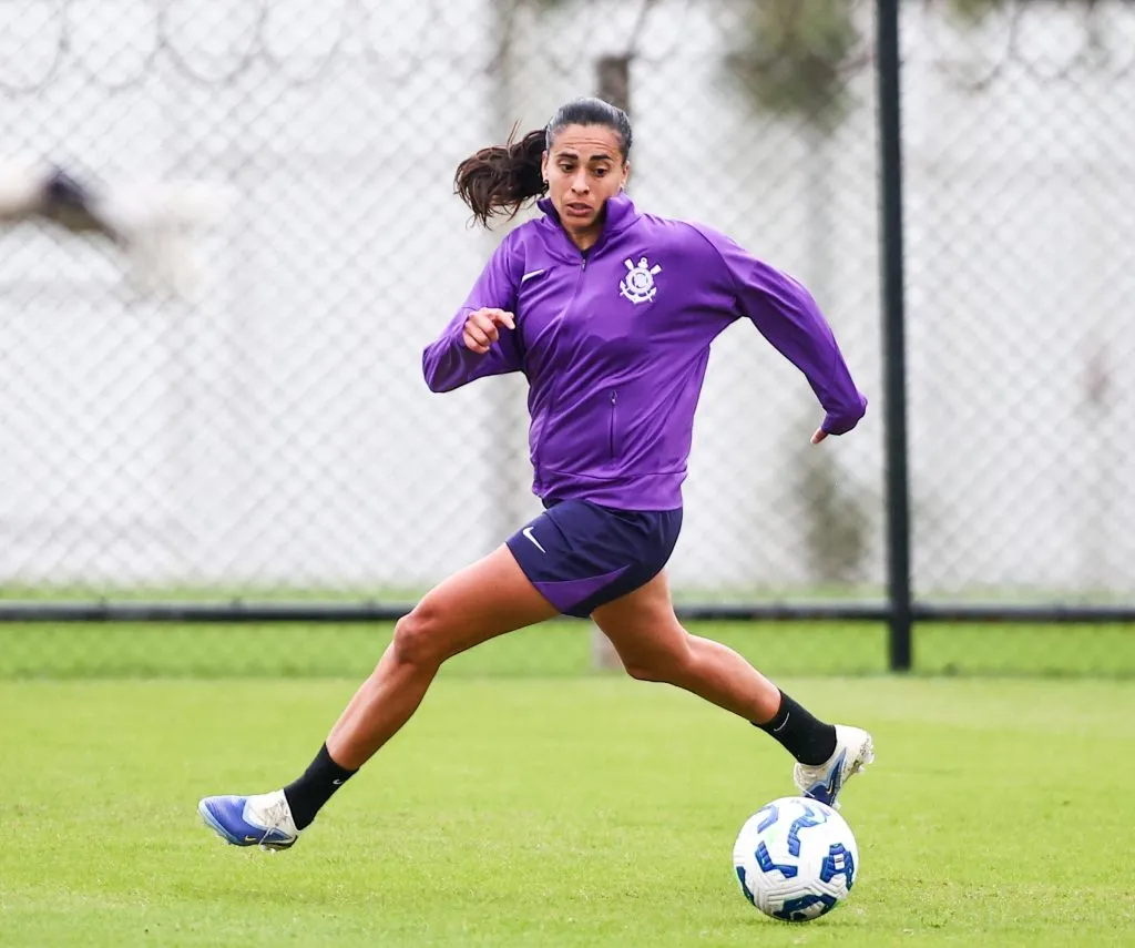 Jogadora Corinthians. Foto: Rodrigo Gazzanel/Corinthians