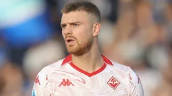 Lucas Beltrán chegou a Fiorentina em 2023. Photo by Gabriele Maltinti/Getty Images