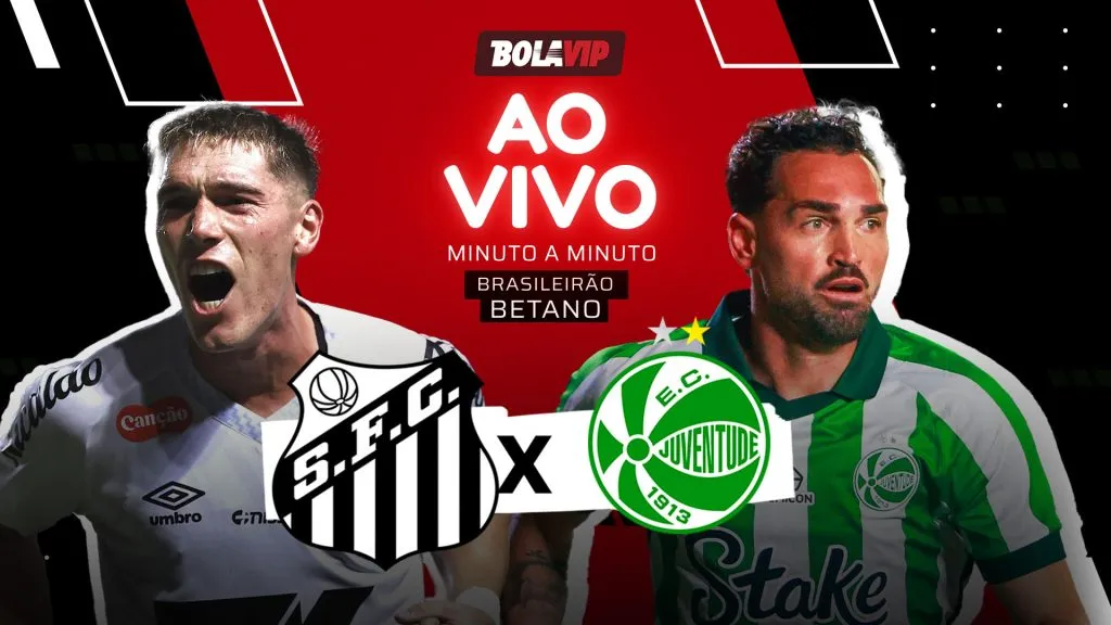 Santos x Juventude foi transmitido ao vivo pelo Bolavip Brasil