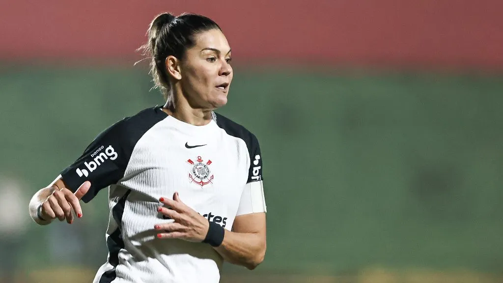 Gabi Zanotti jogadora do Corinthians em campo