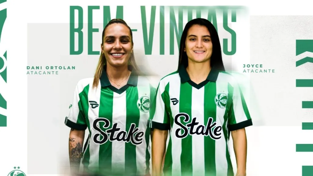 Anúncio de contratações do time feminino do Juventude